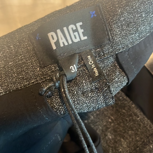 $220 Paige Size 31 Prescott Slim Taper Trouser NWT - Picture 6 of 8